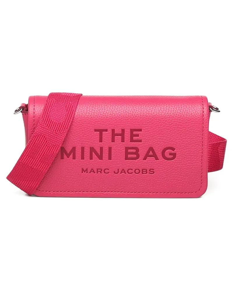 Marc Jacobs embossed-logo mini bag - Rosa Rosa