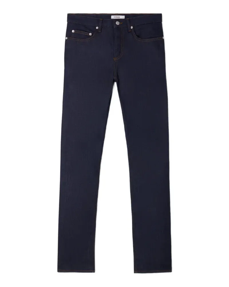 Sandro raw slim-fit jeans - Blau Blau