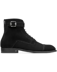 Jimmy Choo Finnion Stiefel Schwarz