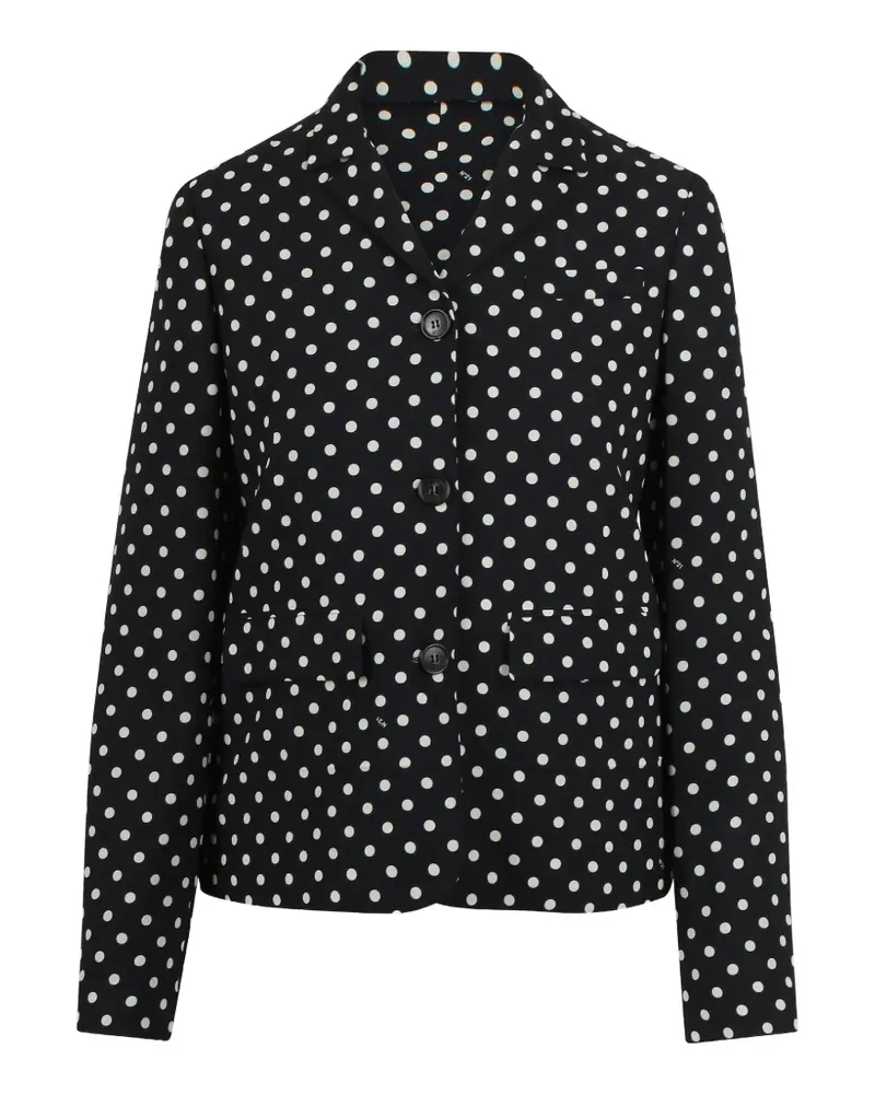 N° 21 polka-dot jacket - Schwarz Schwarz