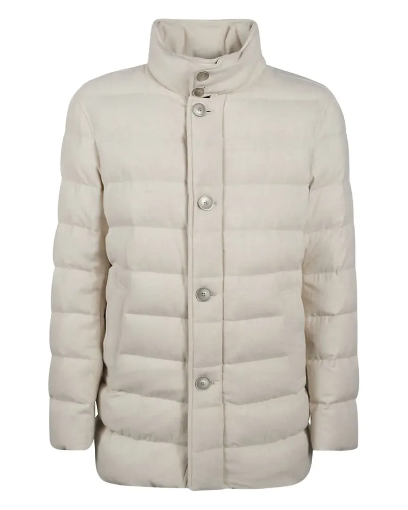 Herno Wattierte Jacke mit schmalem Schnitt - Nude Nude
