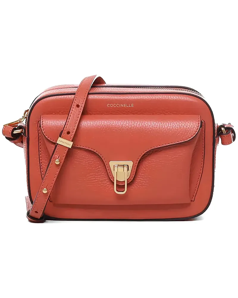 Coccinelle Beat Soft leather crossbody bag - Orange Orange