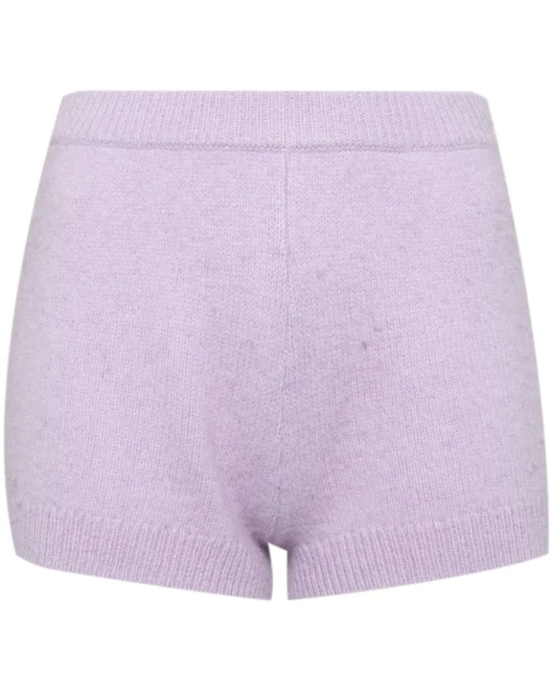 Cynthia Rowley Gestrickte Shorts - Violett Violett