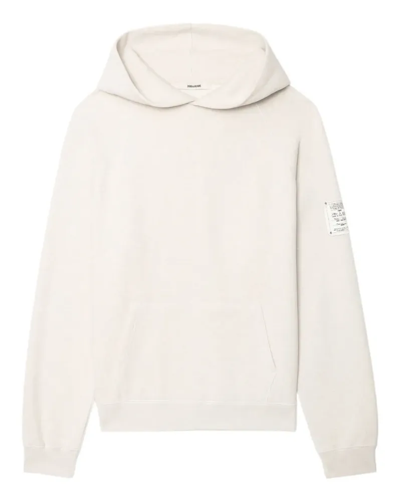 Zadig & Voltaire Hoodie mit grafischem Print - Weiß Weiß
