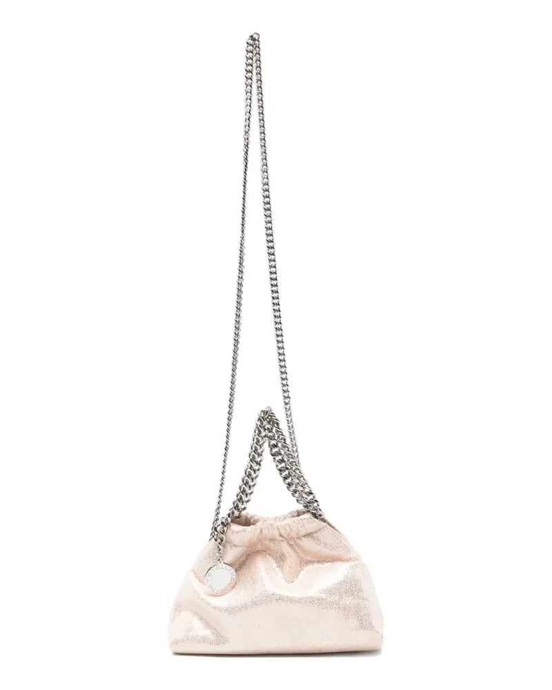 Stella McCartney mini Falabella chain-link clutch bag - Rosa Rosa