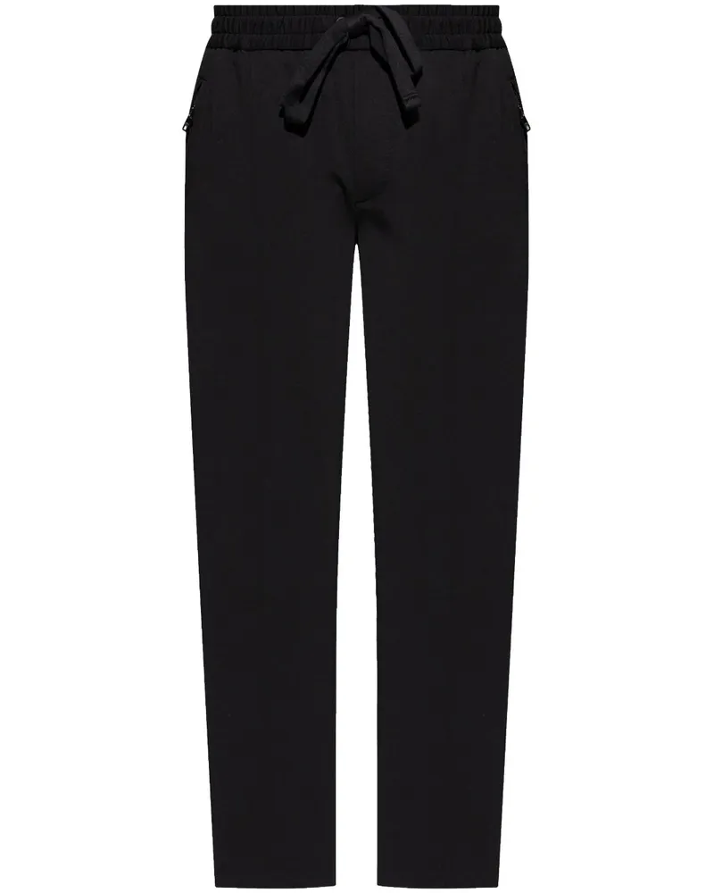 Dolce & Gabbana Jogginghose aus Baumwolle - Schwarz Schwarz