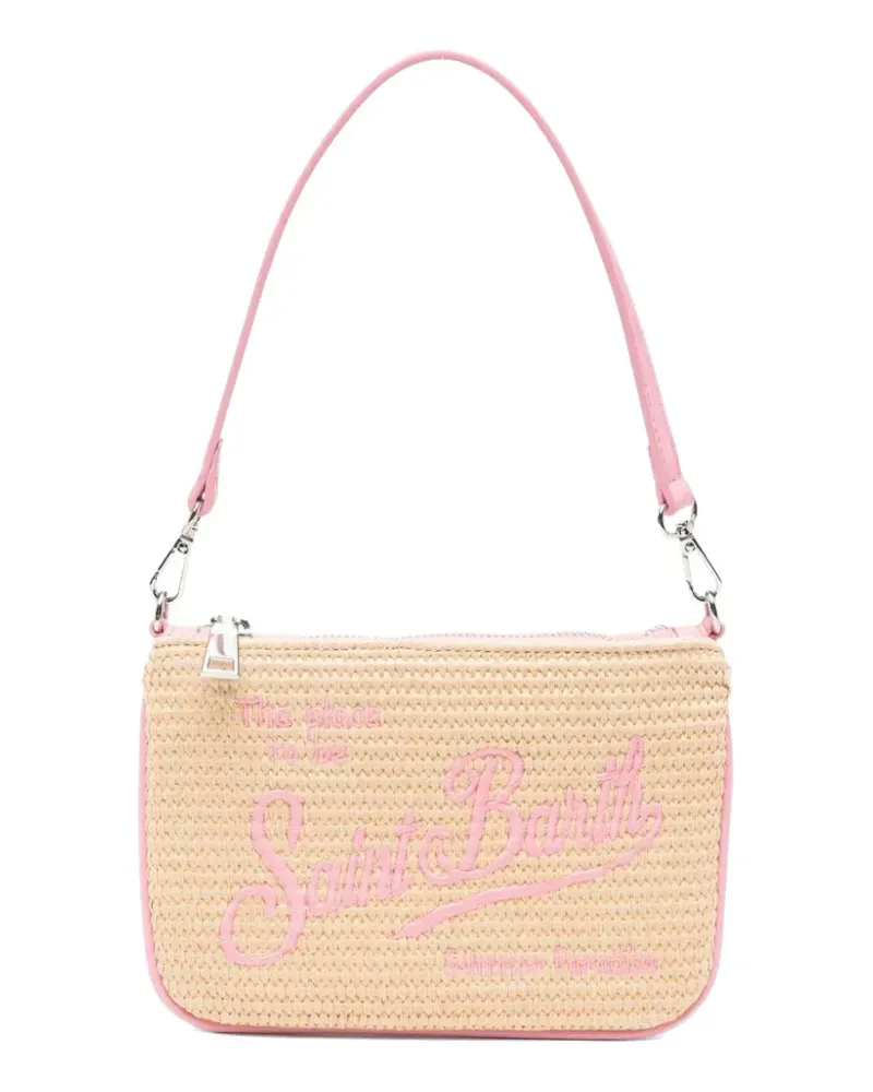 MC2 Saint Barth Gewebte Parisienne Clutch - Nude Nude