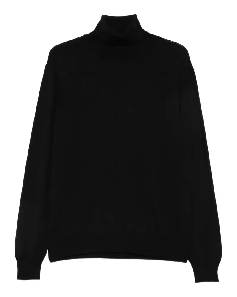 CENERE GB Pullover mit Rollkragen - Schwarz Schwarz