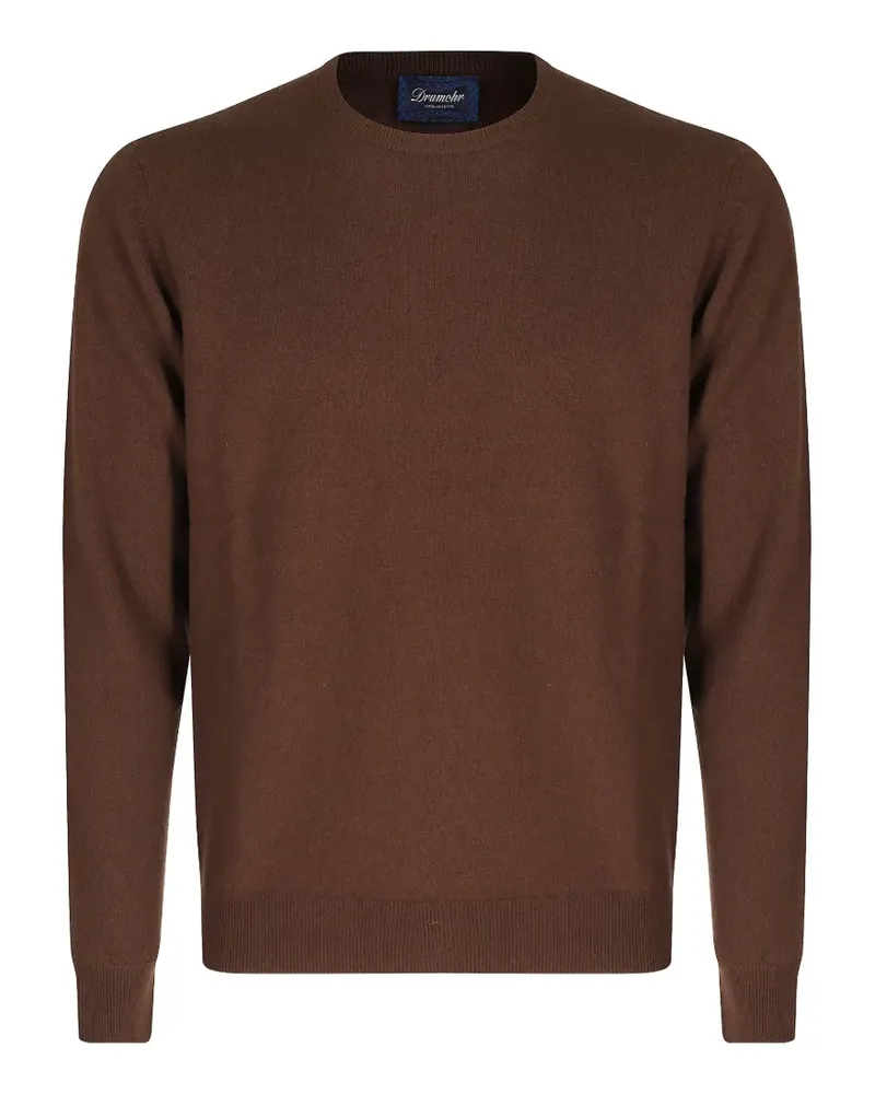 Drumohr  crew-neck long-sleeved sweater - Braun Braun