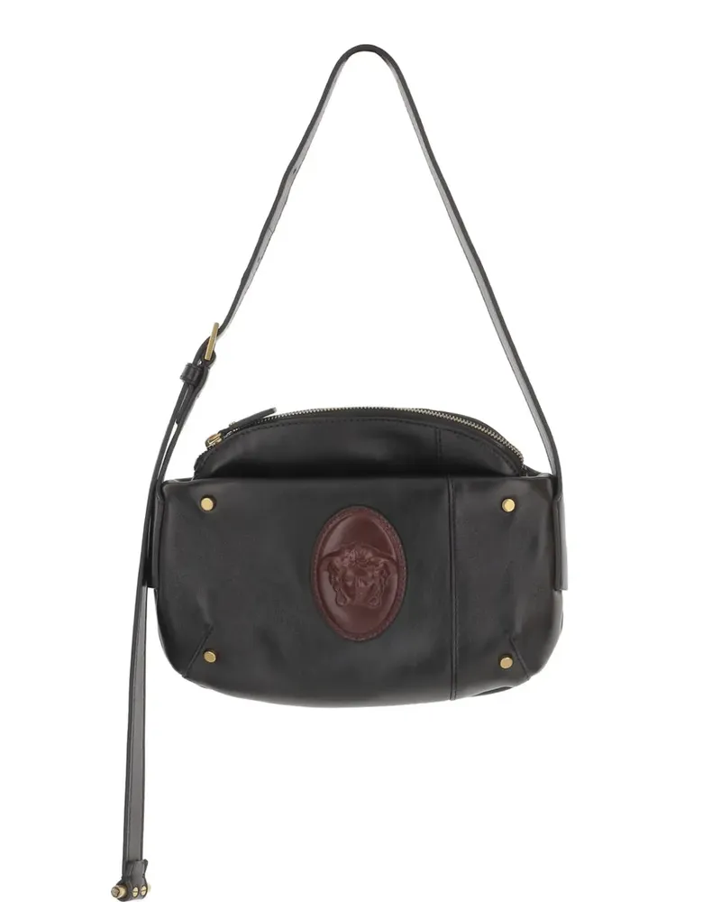 Versace medallion shoulder bag - Schwarz Schwarz