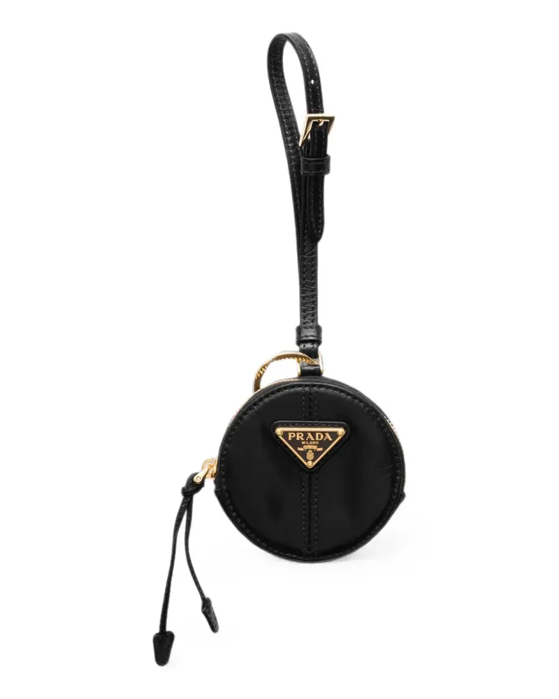 Prada leather mini-pouch - Schwarz Schwarz