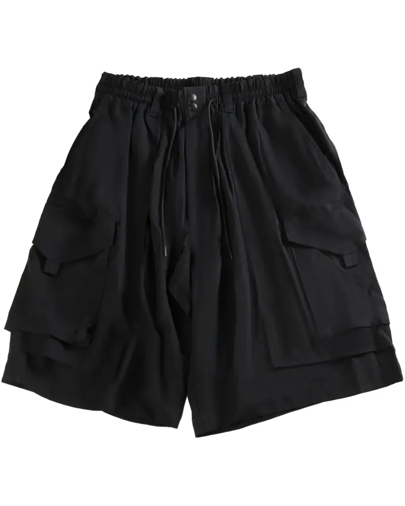 Y-3 drawstring-fastening shorts - Schwarz Schwarz