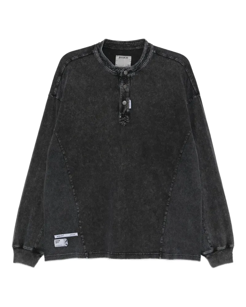 Musium Div. logo-patch T-shirt - Grau Grau
