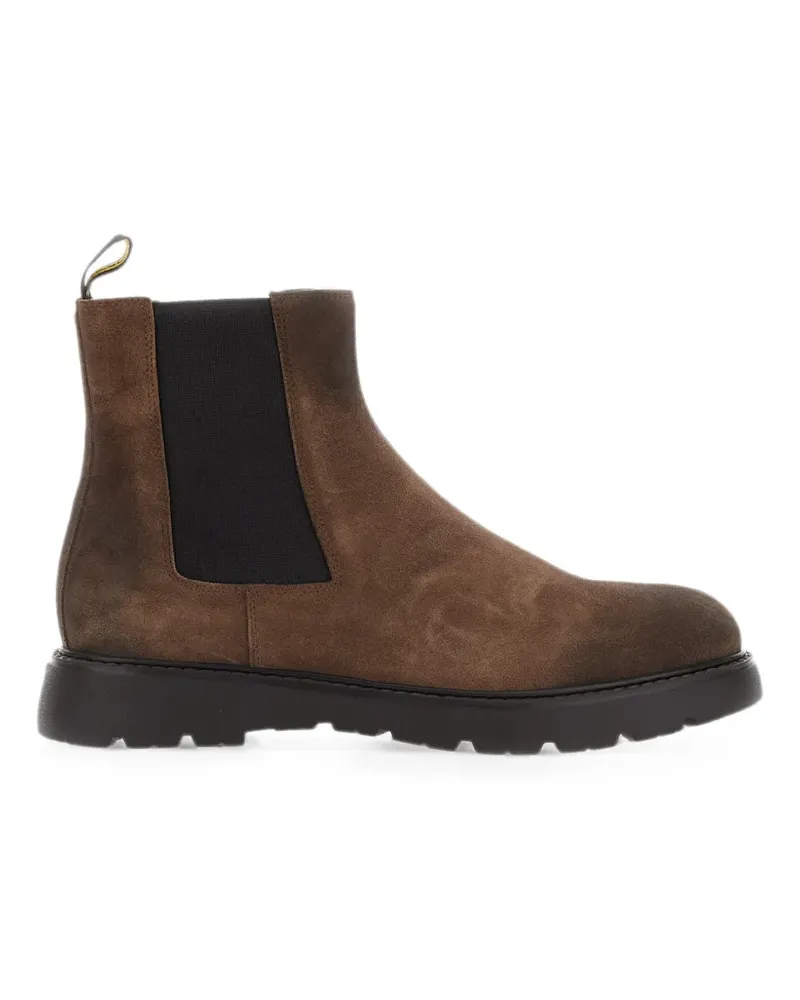 Doucal´s Chelsea-Boots aus Wildleder - Braun Braun