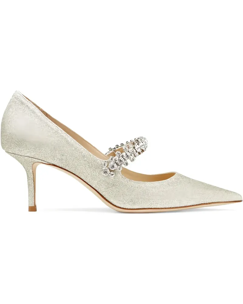 Jimmy Choo Bing Pumps mit Kristallen 65mm - Gold Gold