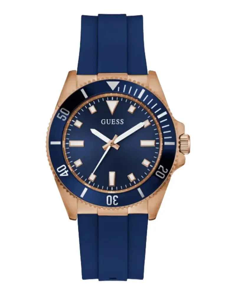 Guess round-shape 41mm watch - Blau Blau