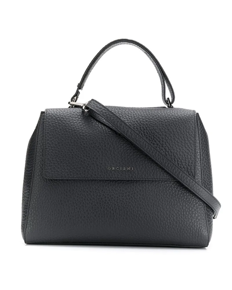 Orciani Mittelgroßer Sveva Shopper - Schwarz Schwarz