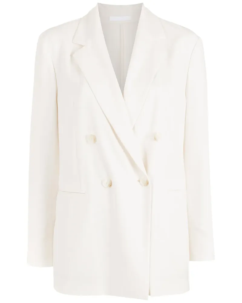 HUGO BOSS Doppelreihiger Blazer - Weiß Weiß