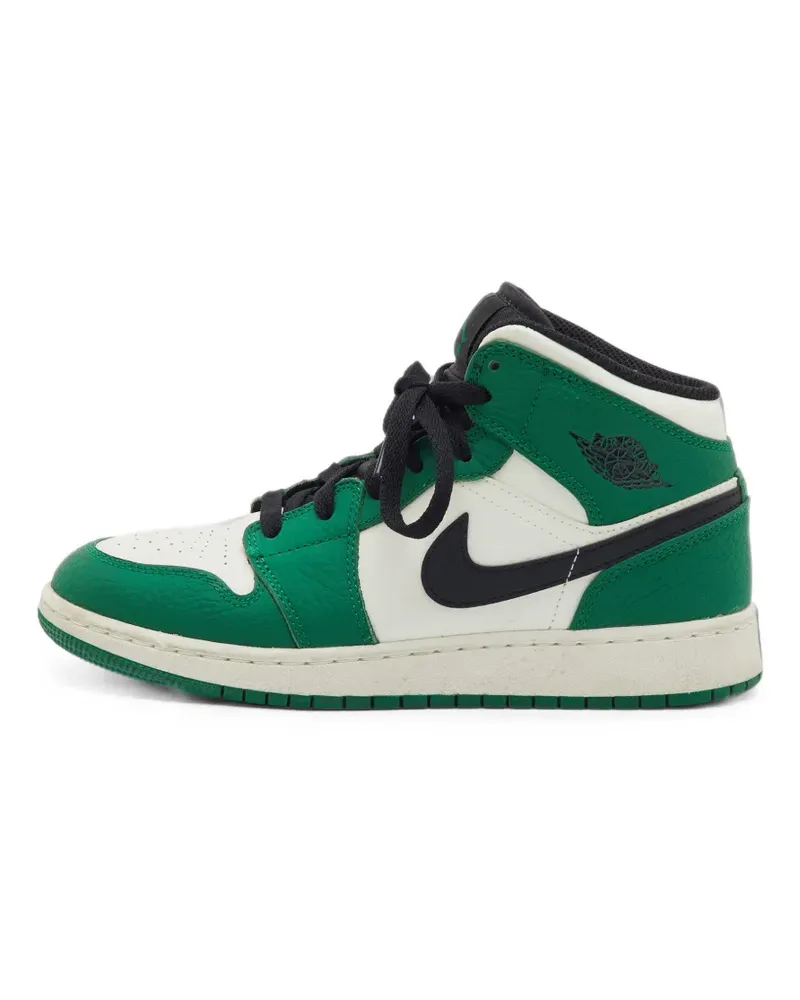 Jordan Air  1 Mid Sneakers - Grün Grün