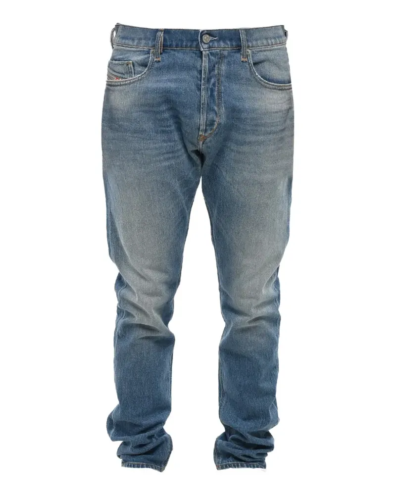 Diesel Tepphar Jeans mit Delavé-Effekt - Blau Blau