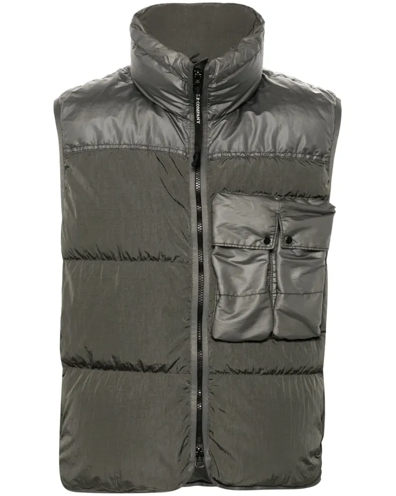 C.P. Company Eco Chrome-R Daunenweste - Grau Grau