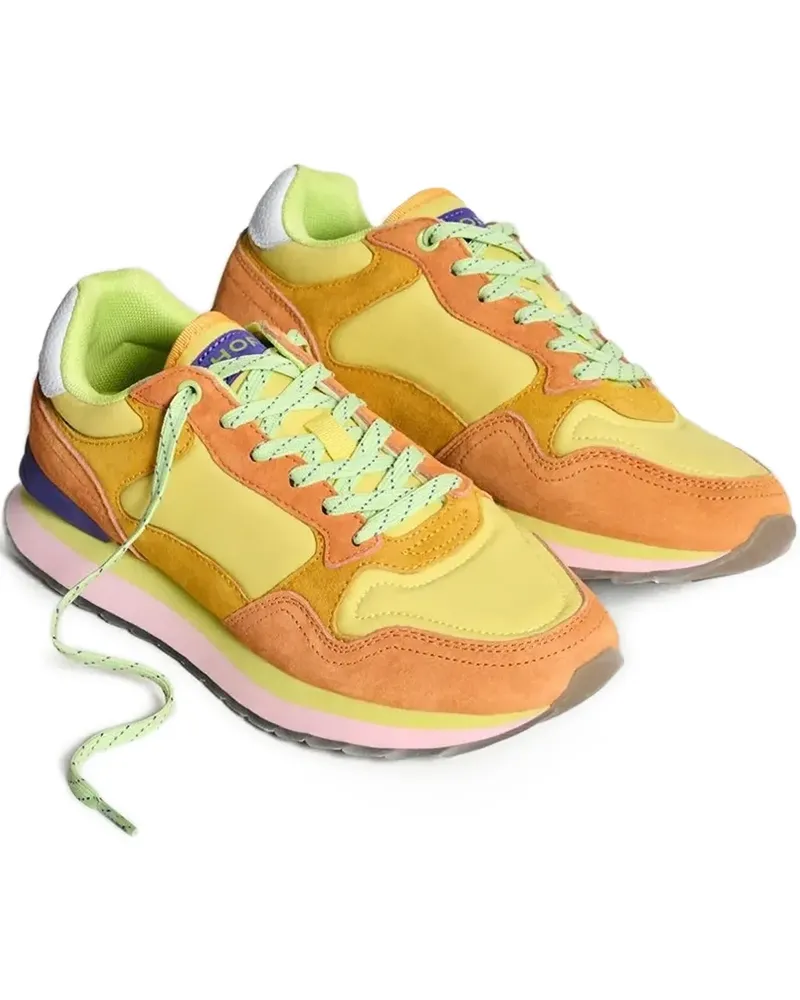HOFF City Nairobi Sneakers mit Wildledereinsätzen - Gelb Gelb