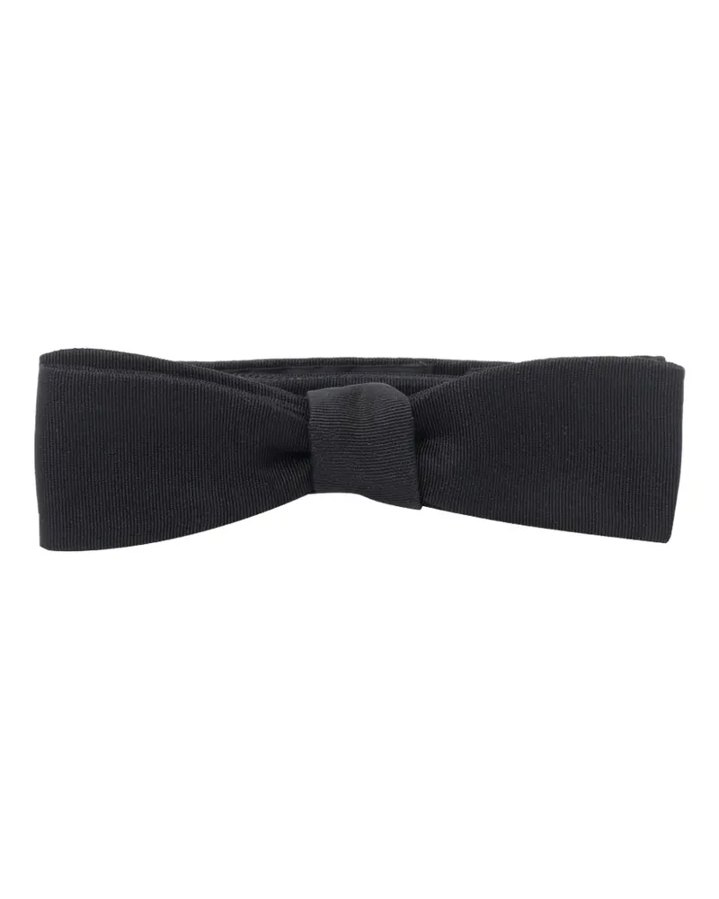 Tom Ford Fliege aus Grosgrain - Schwarz Schwarz