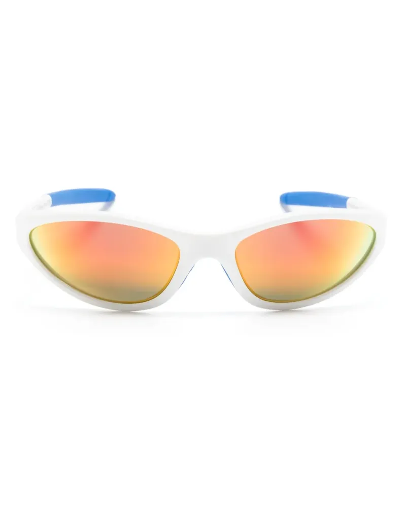 Marine Serre x Vuarnet Injected Visionizer Sonnenbrille - Weiß Weiß
