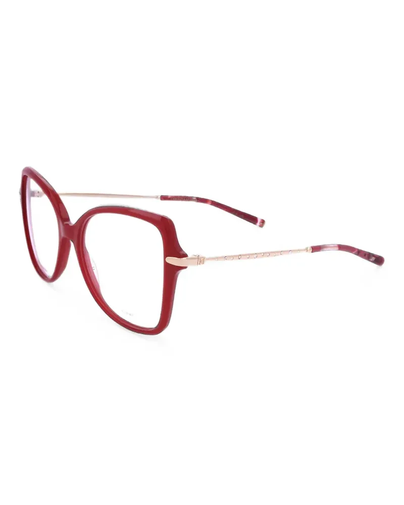 Carolina Herrera New York crystal-embellished square-frame glasses - Rot Rot