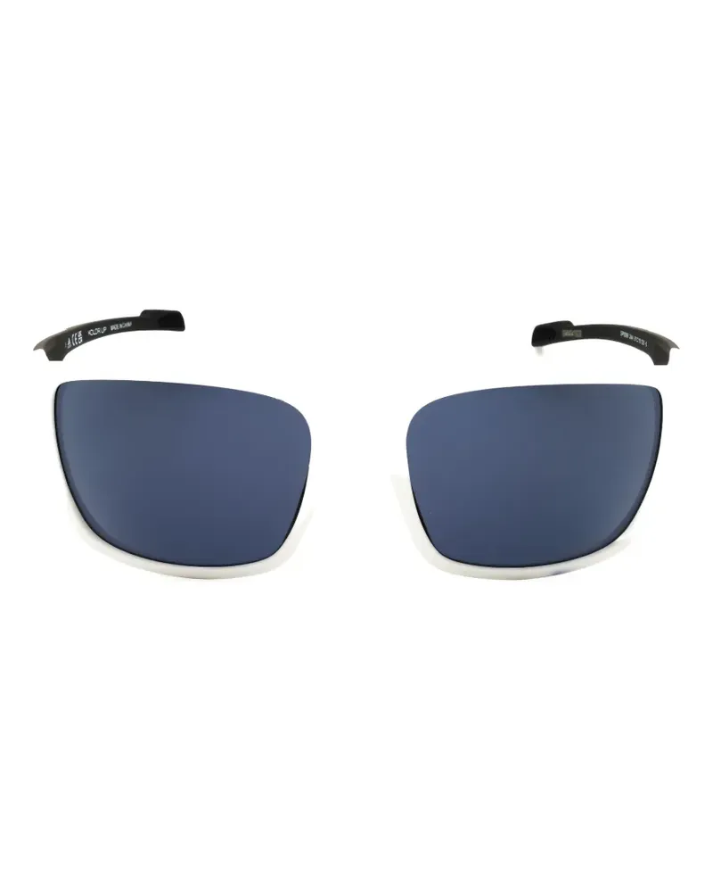 adidas wraparound-frame sunglasses - Weiß Weiß