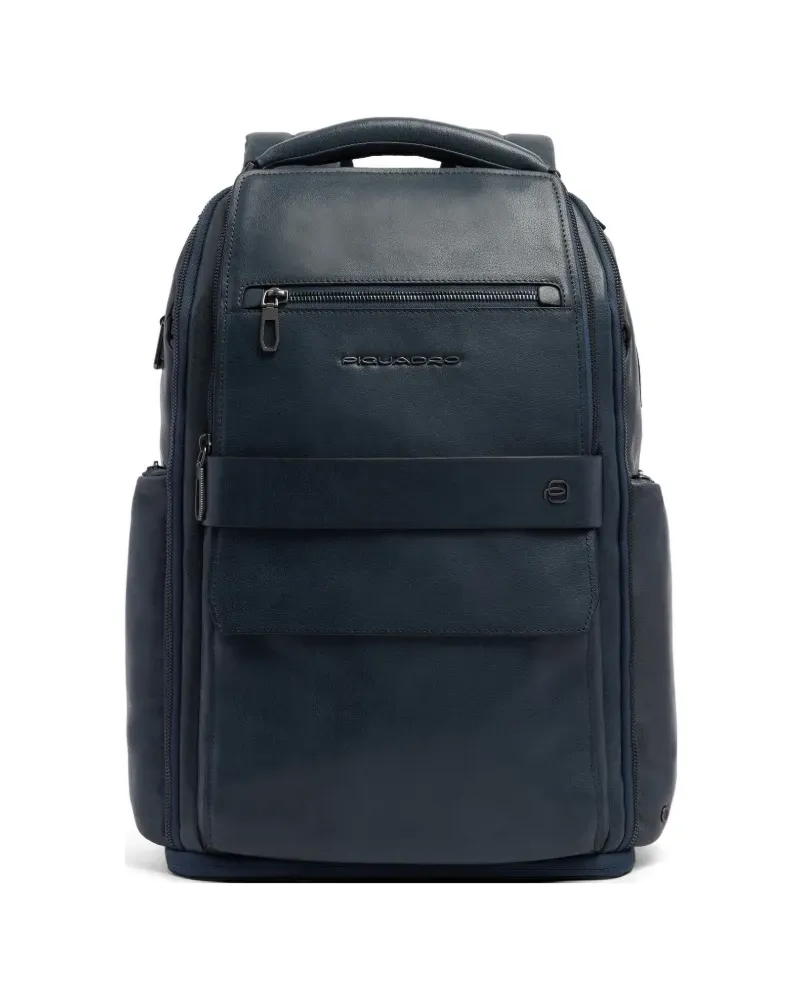 Piquadro Commuter Rucksack - Blau Blau