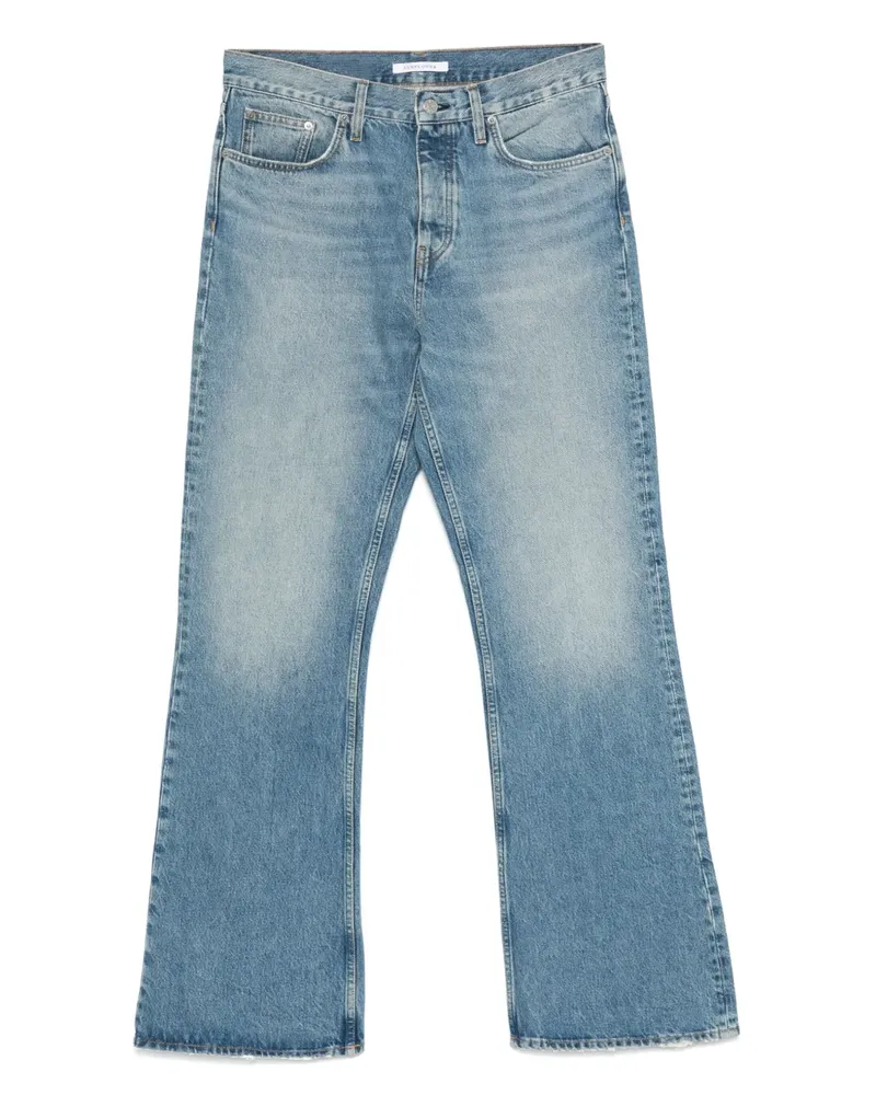 Sunflower Jeans mit ausgestelltem Bein - Blau Blau