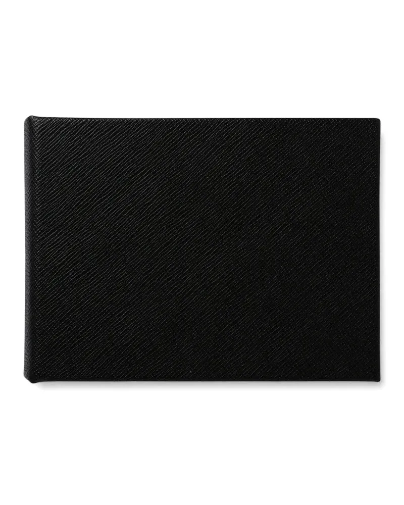 Smythson Bijou Panama Fotoalbum - Schwarz Schwarz