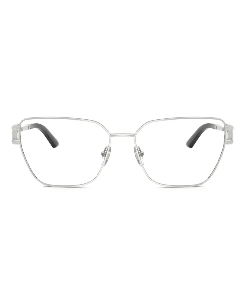 Versace Brille im Cat-Eye-Design - Grau Grau