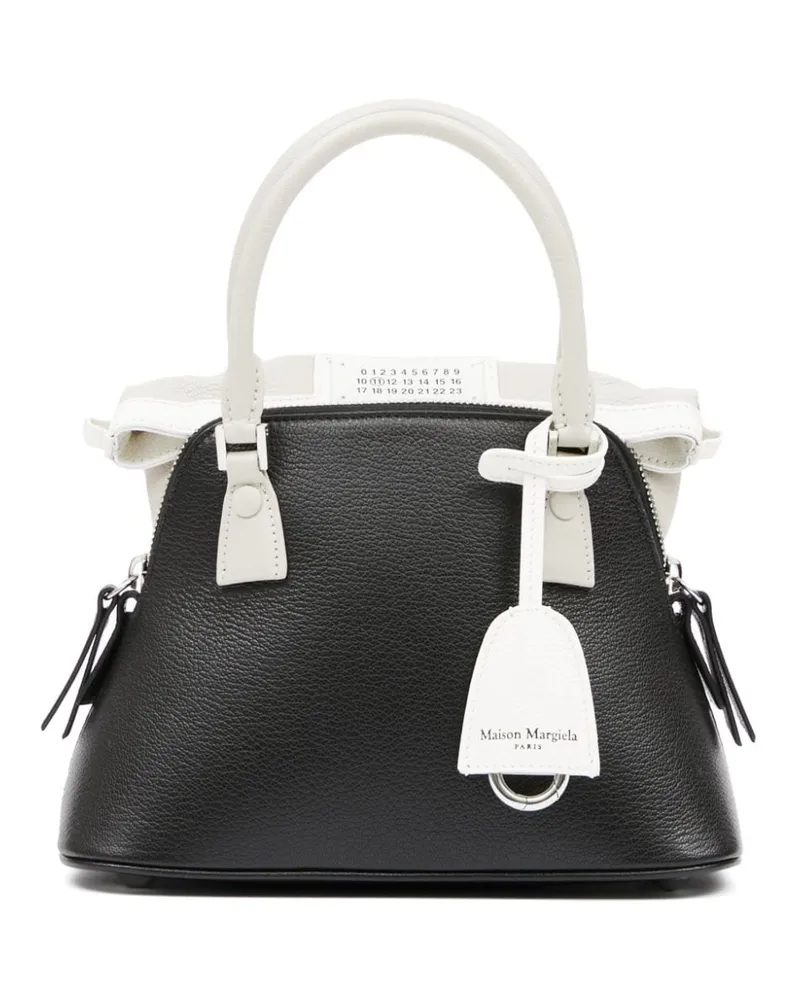 Maison Margiela Mini 5AC Classique Handtasche Schwarz