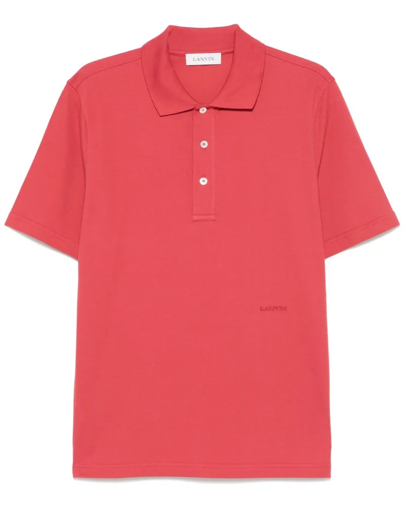 Lanvin Klassisches Poloshirt - Rot Rot