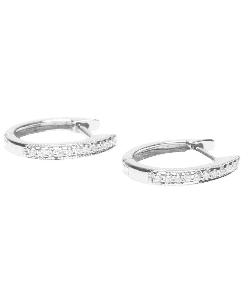 Wouters & Hendrix diamond earrings - Metallic Metallic