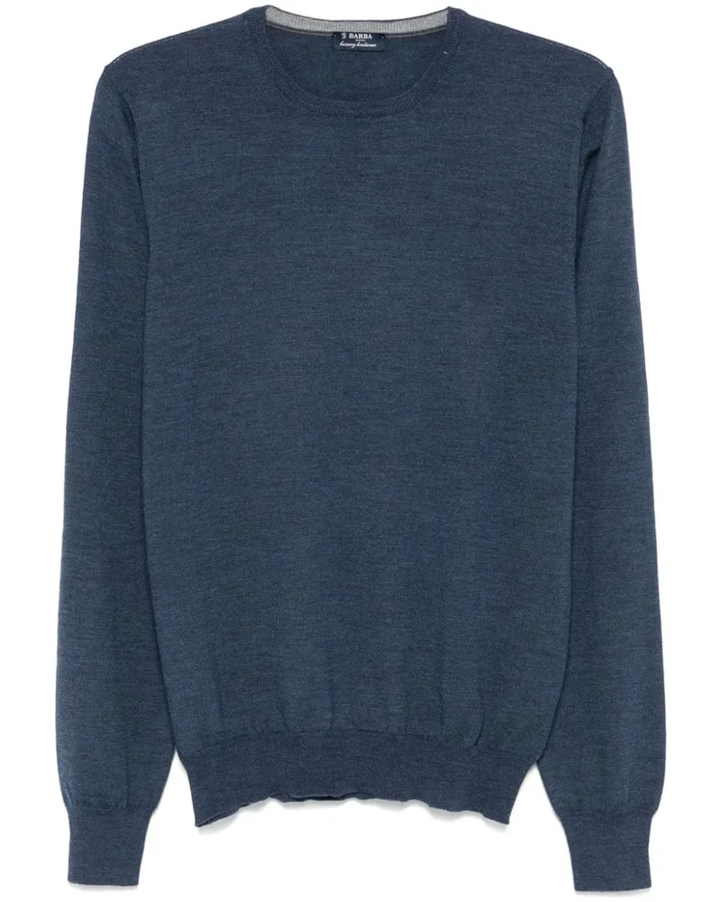 BARBA Paricollo Pullover - Blau Blau