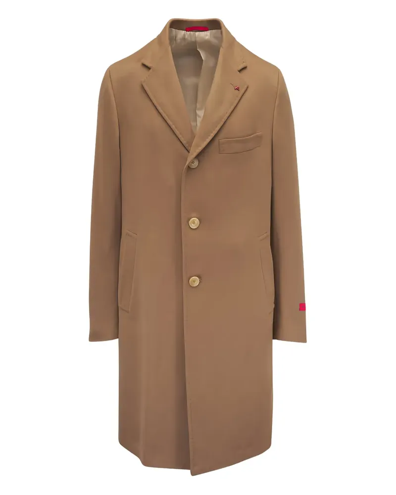 Isaia Ross button coat - Braun Braun