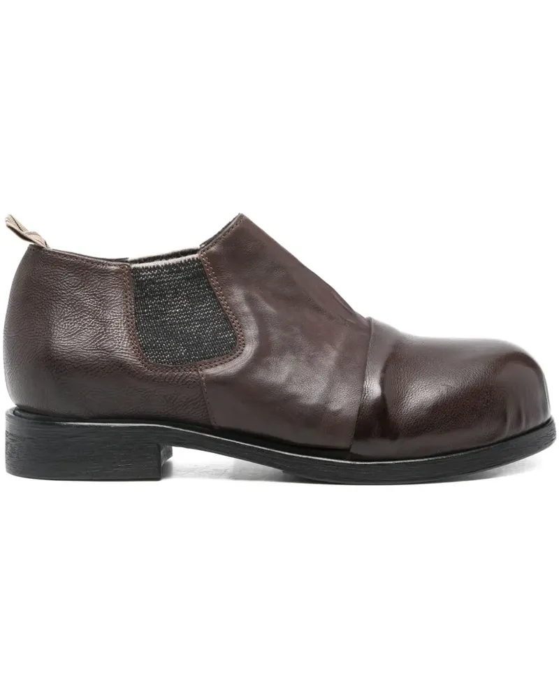 Ziggy Chen Stiefel mit Lasche - Braun Braun