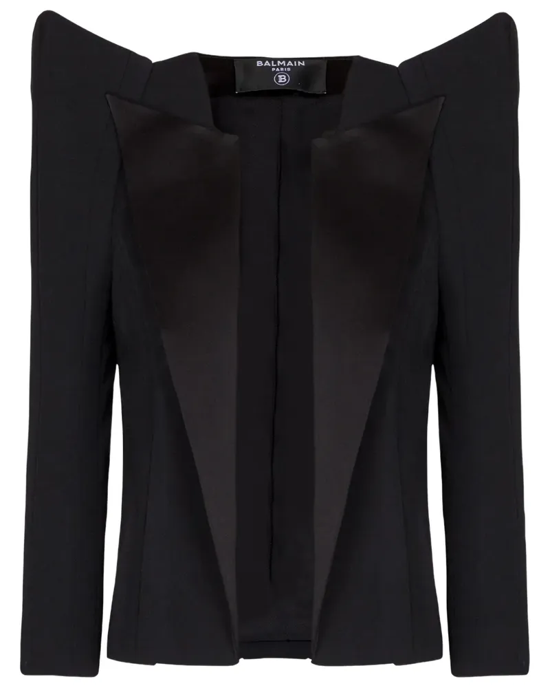 Balmain Spencer Jacke - Schwarz Schwarz