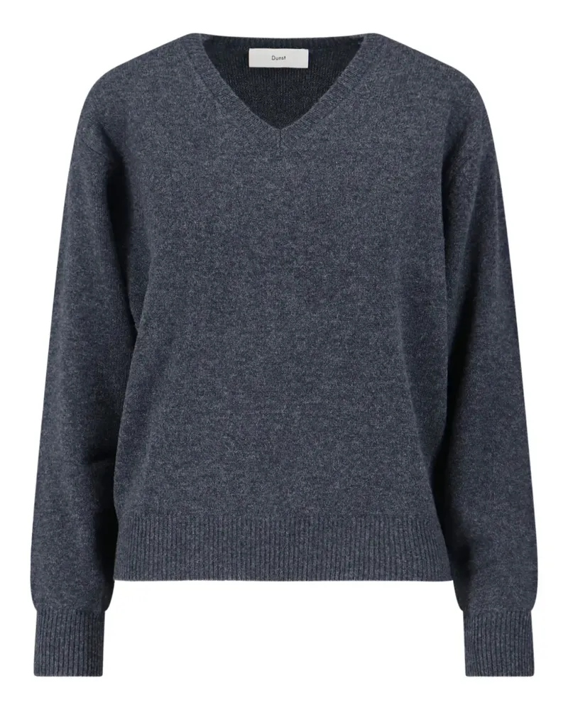 Dunst V-neck sweater - Grau Grau