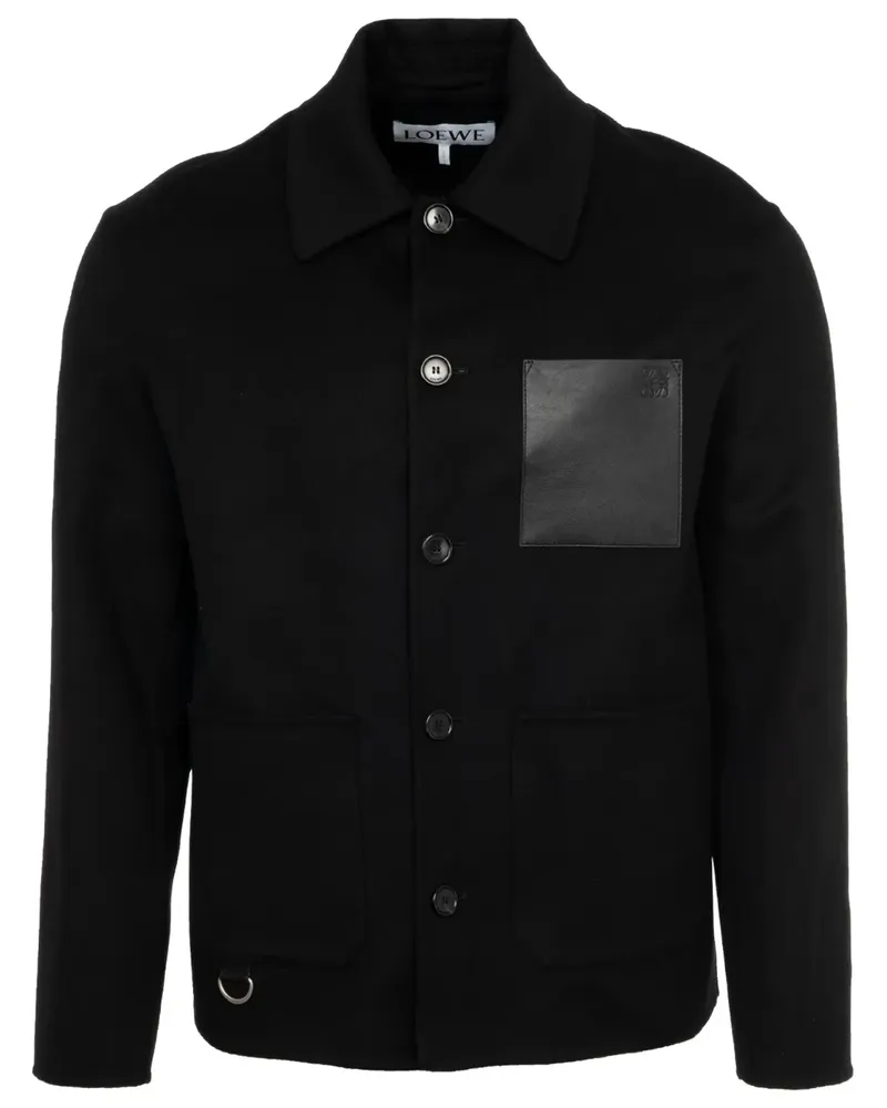 Loewe Jacke im Workwear-Look - Schwarz Schwarz