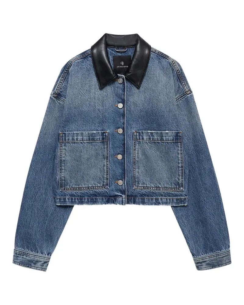 Anine Bing Yuma jacket - cabana blue - Blau Blau