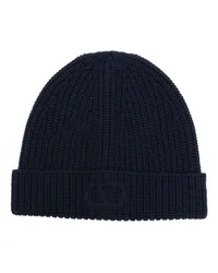 Valentino Garavani Beanie mit VLogo Blau