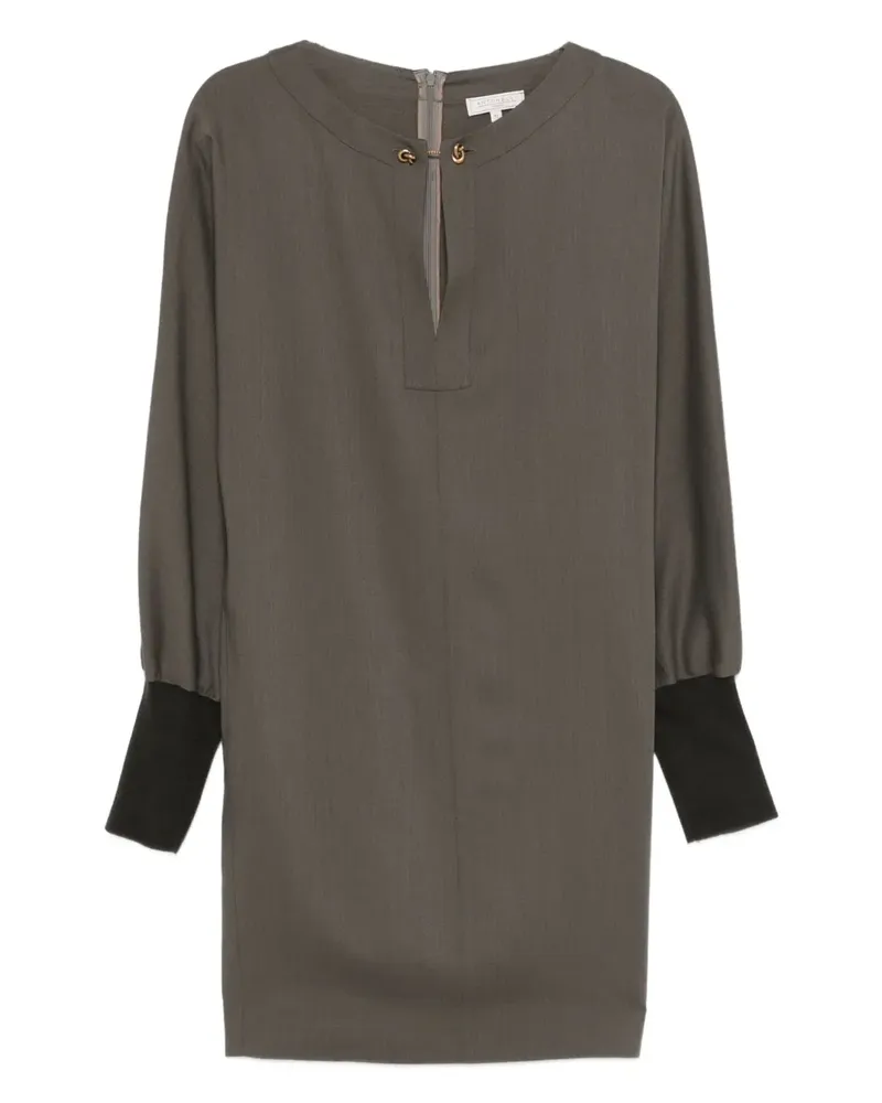 Antonelli Firenze Minikleid mit Bündchen - Grün Grün