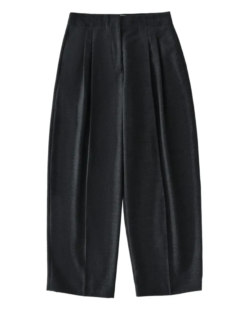 Studio Nicholson Lira Hose mit Falten - Grau Grau