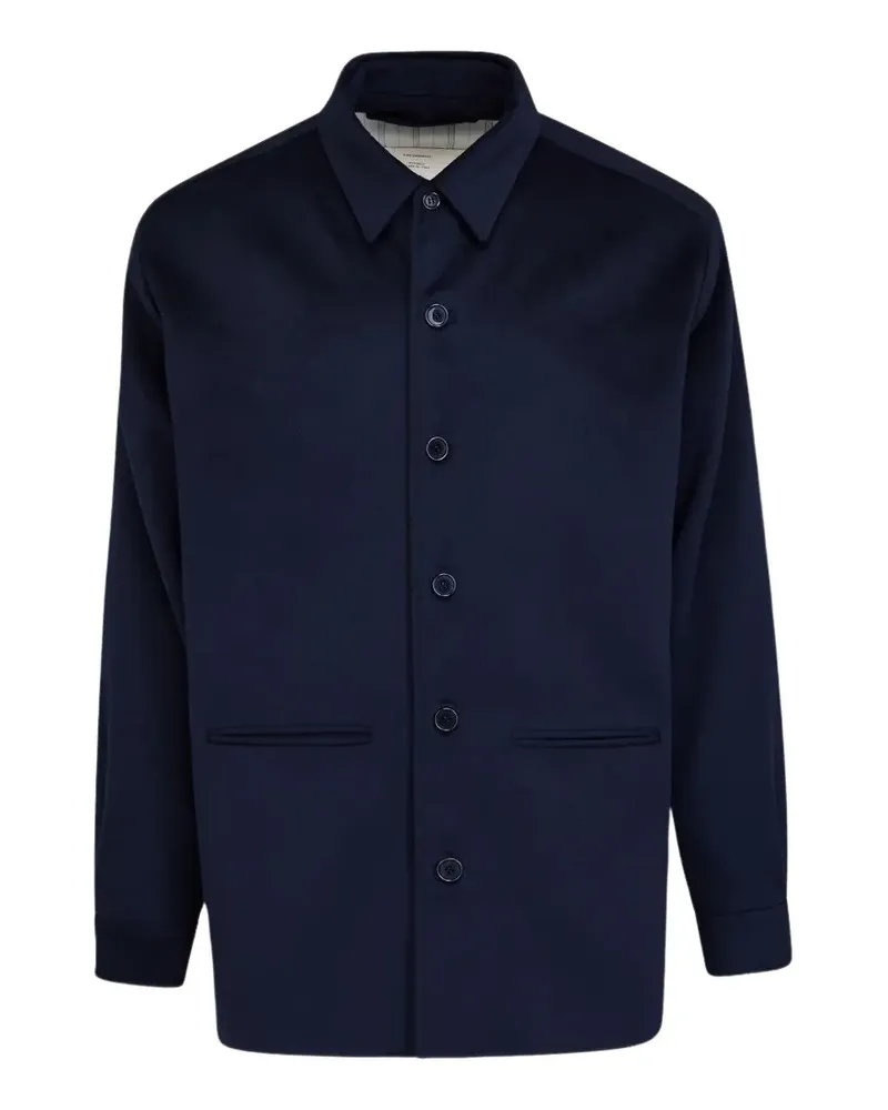 Giuliva Heritage Collection Corrado Jacke mit klassischem Kragen - Blau Blau