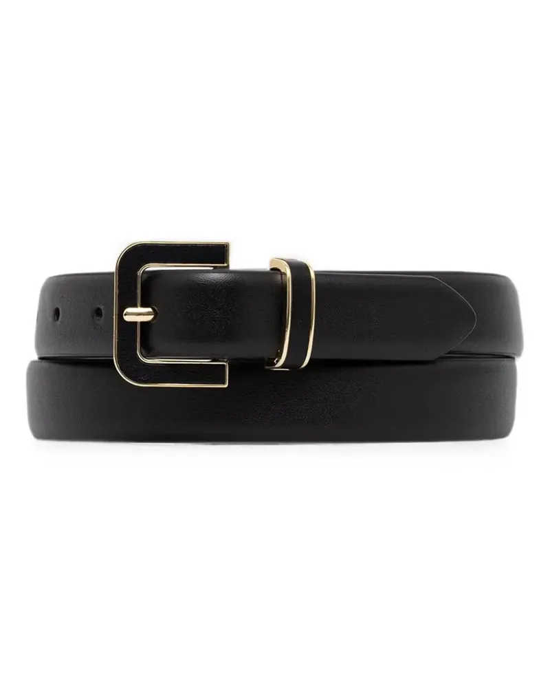 DKNY Klassischer Gürtel - Schwarz Schwarz