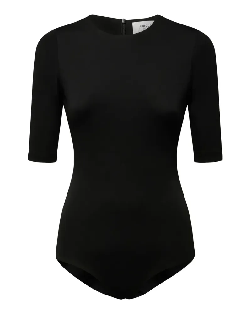 HIBOURAMA Second Skin bodysuit - Schwarz Schwarz